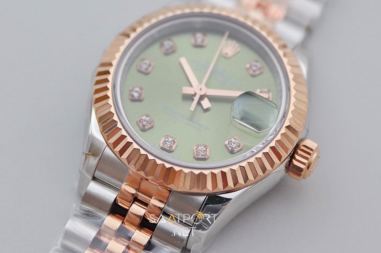 Rolex Lady Datejust 28mm Rose Two Tone 279173 Eta