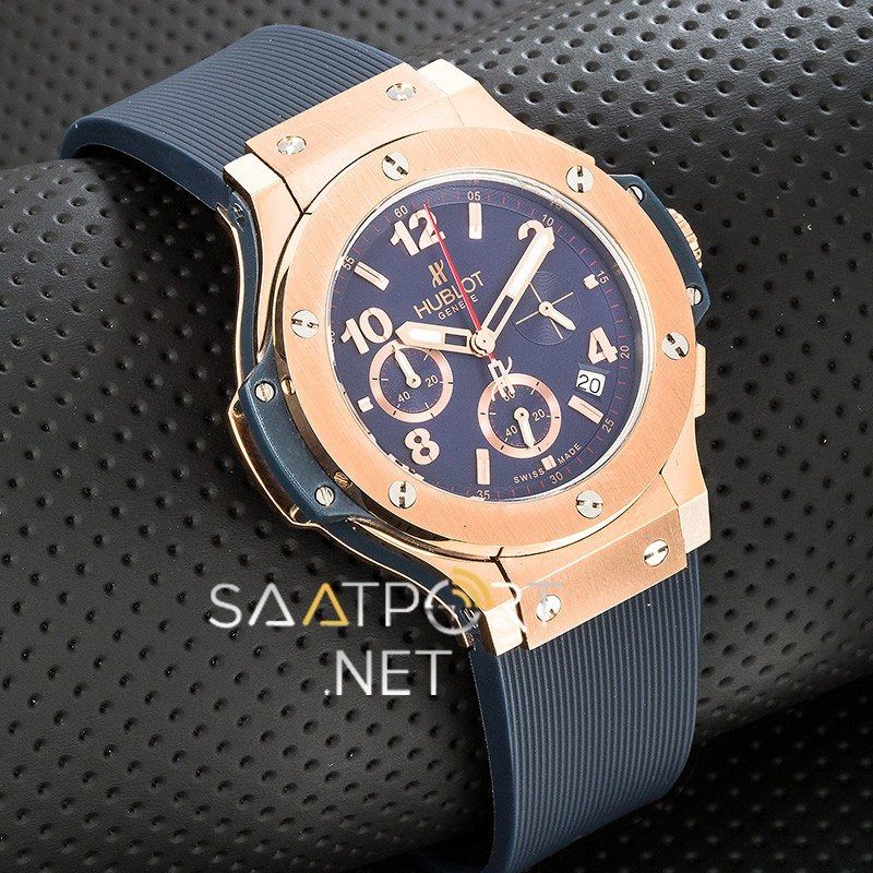 HubLot Big Bang Lacivert Rose Bayan Saati