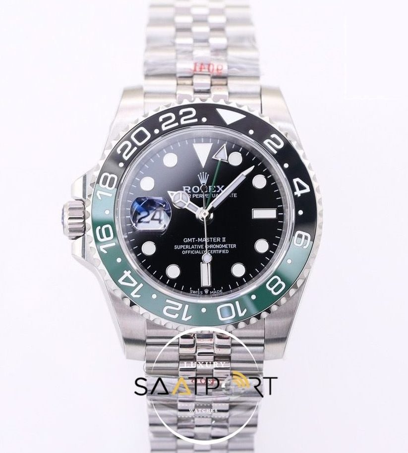 Rolex Sprite GMT 126720VTNR Master 2 Jübile 904L Çelik 3285 ETA