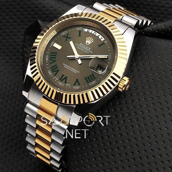 Rolex Day-Date II Two Tone Otomatik