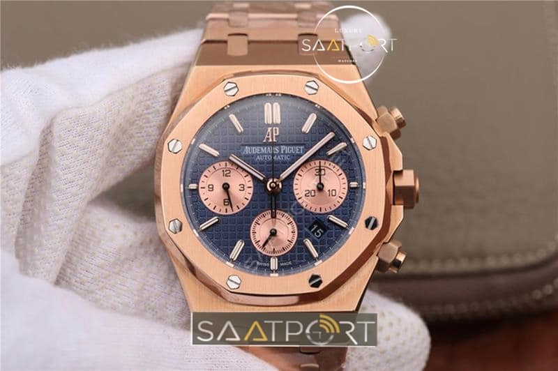 Audemars Piguet Replika Rose  Blue Dial