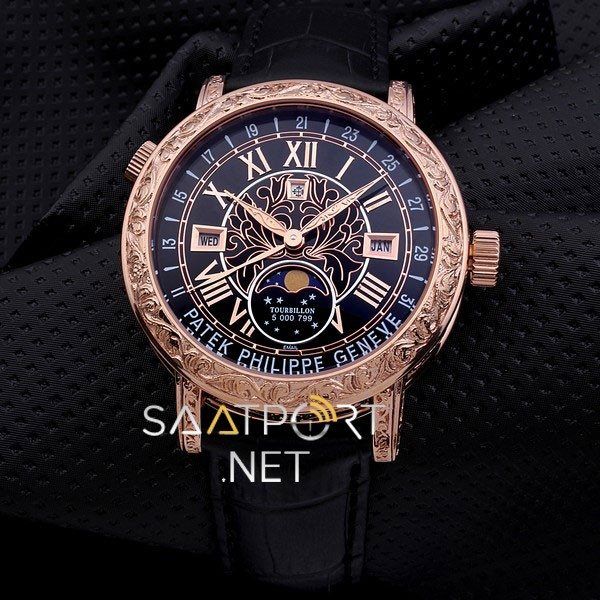 Patek Philippe Sky Moon Tourbillon 6002G Black Gold