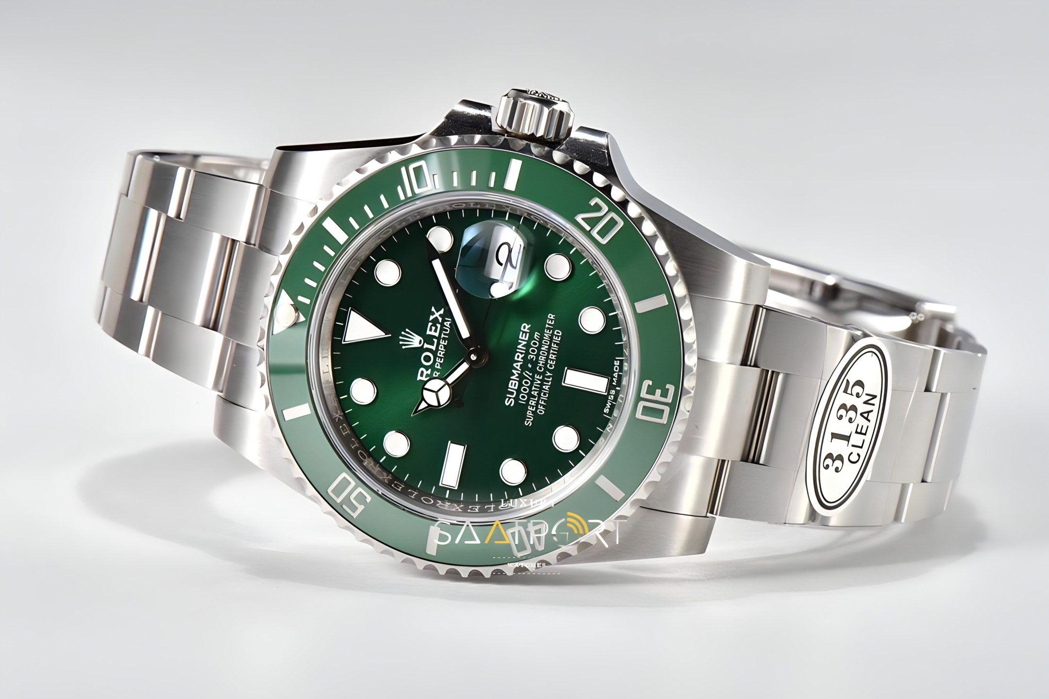 Rolex Submariner 116610LV Hulk Clean Factory 3135 V2 Eta