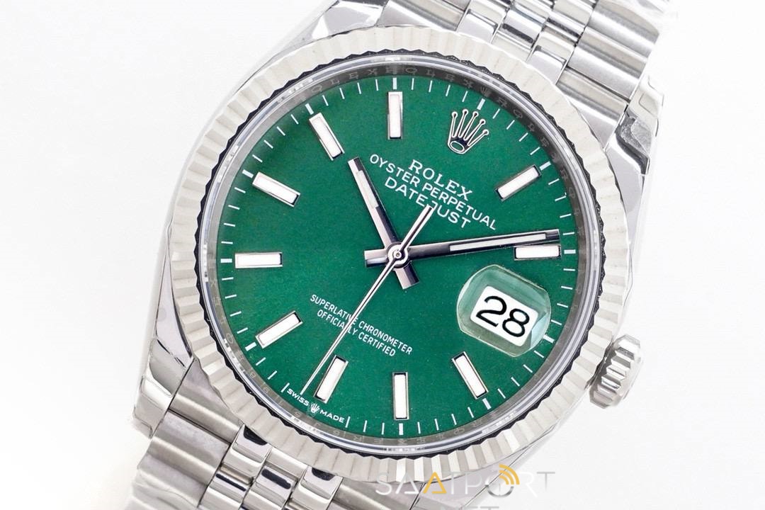 Rolex Datejust 36mm Mint Green 3235 Super Clone