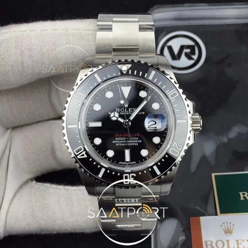 Rolex Sea-Dweller 2017 Baselworld 126600 VRF 1-1 Best Edition Black Dial on SS Bracelet A2836 MAX Version