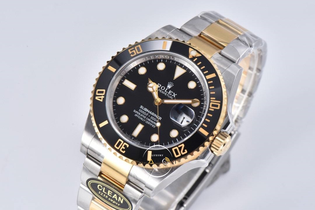 Rolex Submarıner 41mm 126613LN Siyah Kadran Super Clone Eta Clean factory