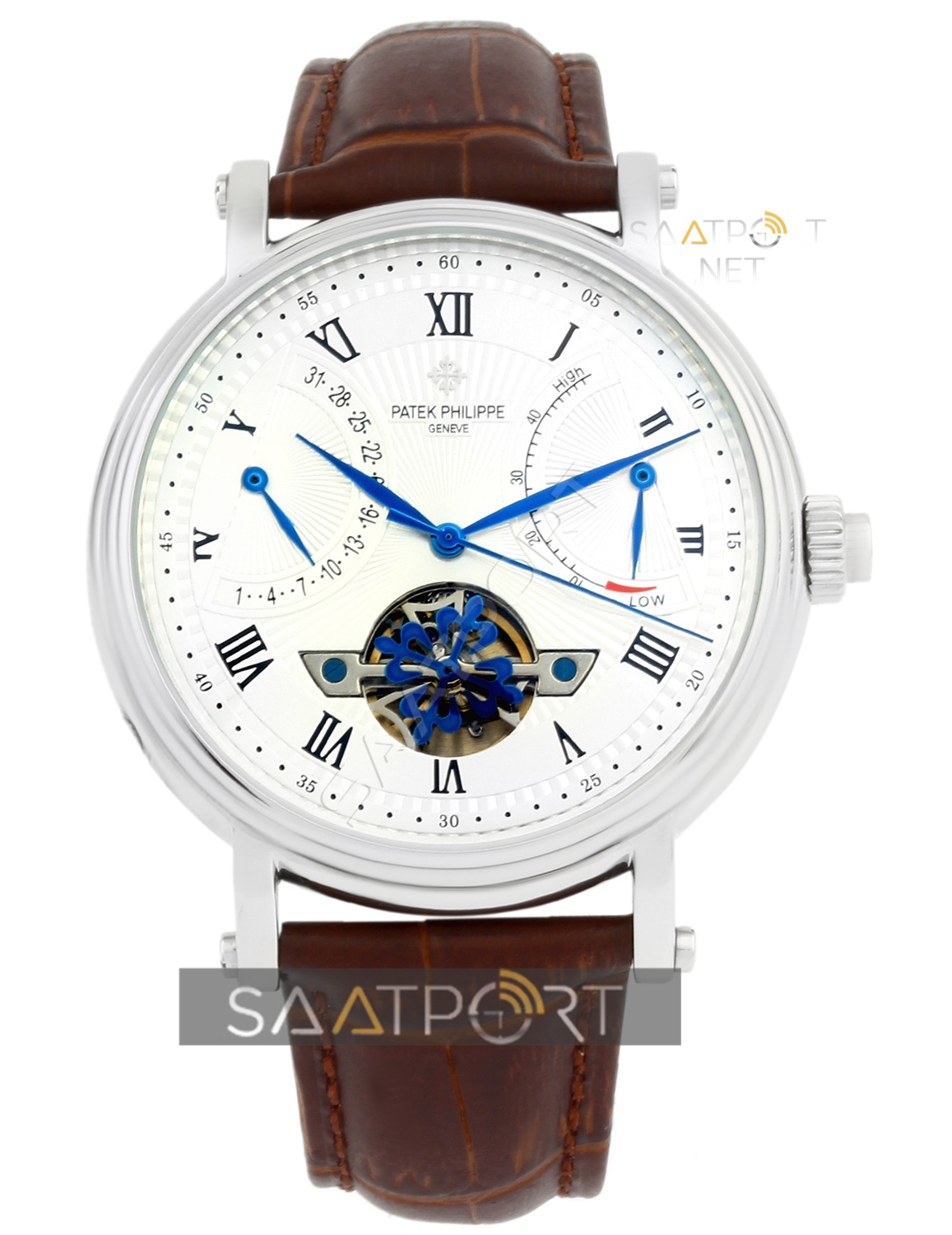 Patek Philippe Saat Tourbillon Silver Stell