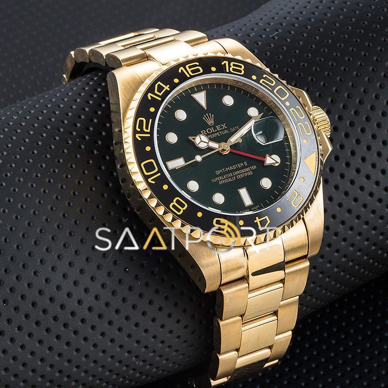 Rolex Yellow Gold GMT Master II 116718LN