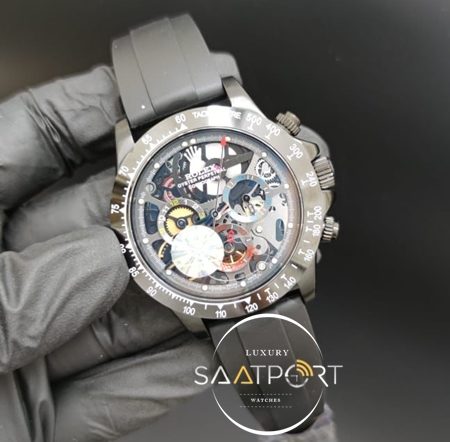 Rolex Saat Daytona Otomatik Mekanizma The Juan Pablo Montoya İskelet Kadran