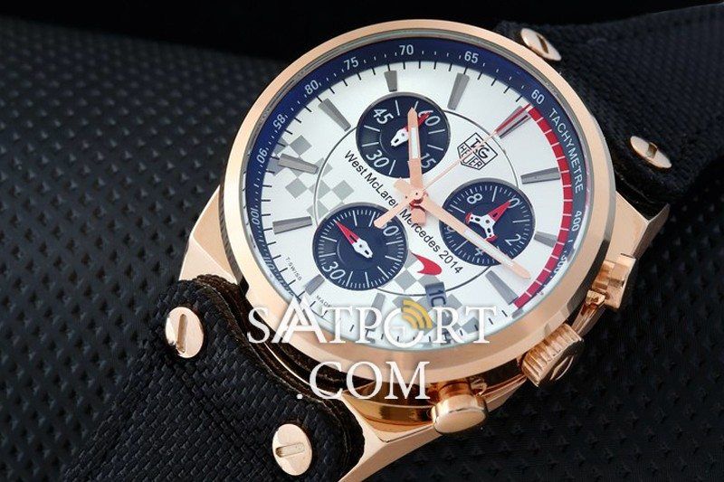 Tag Heuer Mclaren 2014 Gold Beyaz Kadran