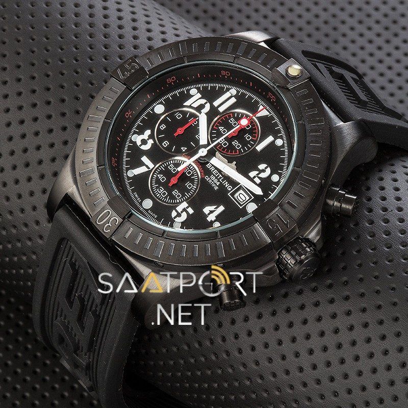 Breitling Avenger Seawolf Black Chronograph