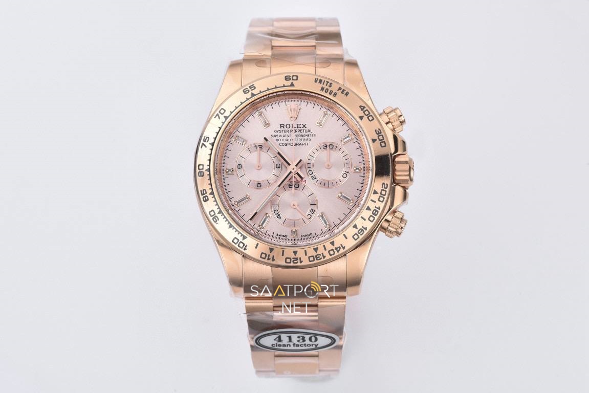 Rolex Daytona 116505 Sunduset Baguette Clean Super Clone Eta