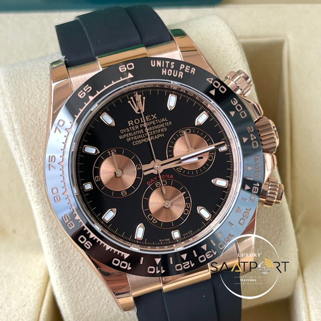 Rolex 116515LN Eta Saat Daytona BT Factory Seramik Bezel