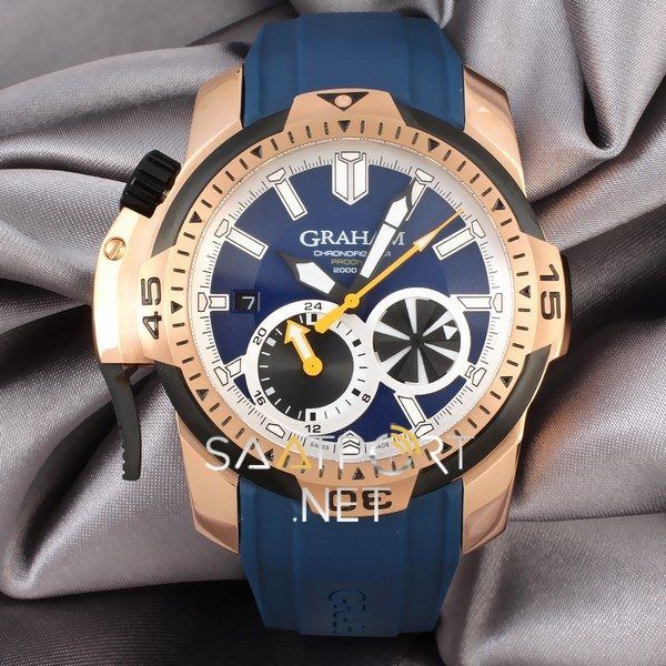 GRAHAM Chronofighter Lacivert Gold