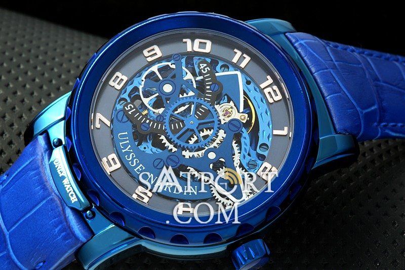 Ulysse Nardin Freak Cruiser Skeleton Lacivert Kasa