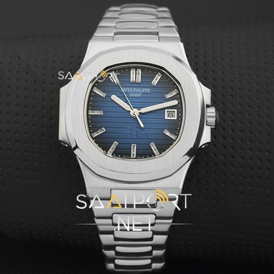 Patek Phılıppe Nautilis Baget Taşlı Kadran 40.Yıl Özel Serisi