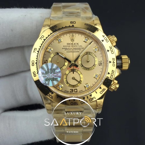 Rolex Daytona 116508 Best Edition Plated Case and Bracelet Yellow Gold Dial