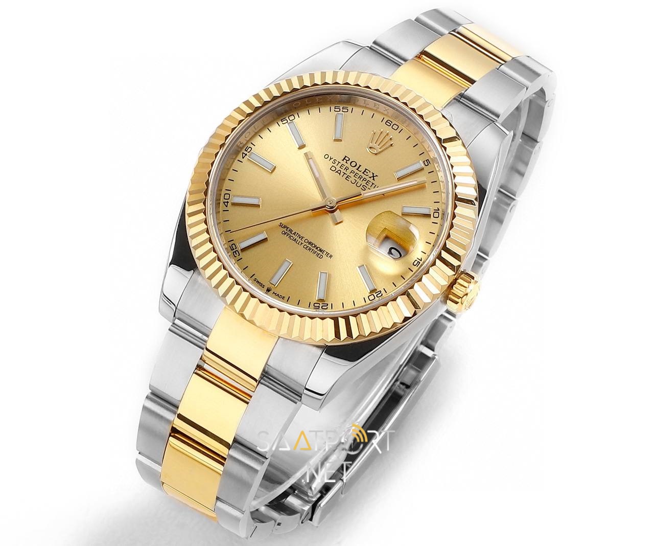 Rolex Datejust 41mm Two Tone Champagne 126333