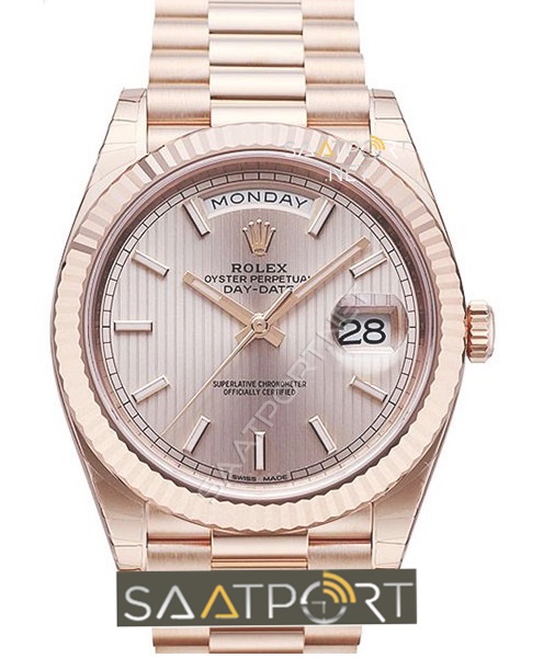 Rolex Day Date Rose Gold Eta Mekanizma