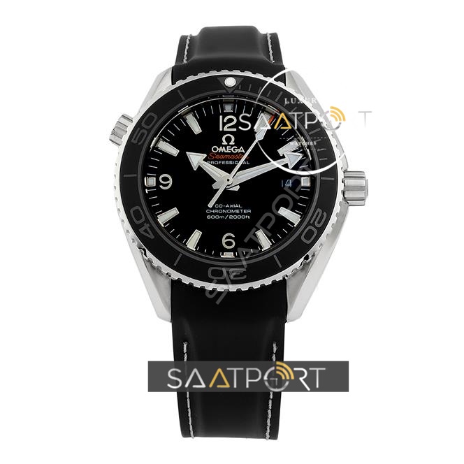 Omega Seamaster Silver Planet Ocean Black Bezel