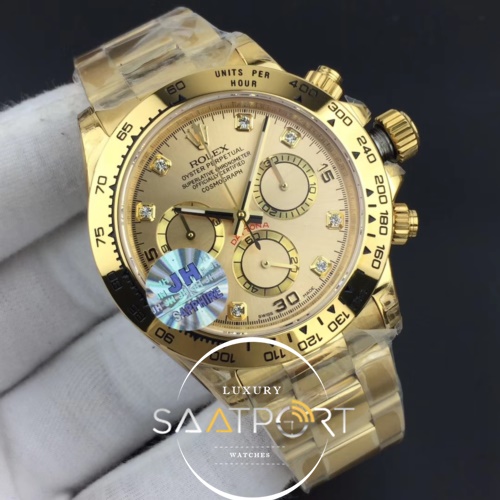 Rolex Daytona 116508 Best Edition Plated Case and Bracelet Yellow Gold Dial