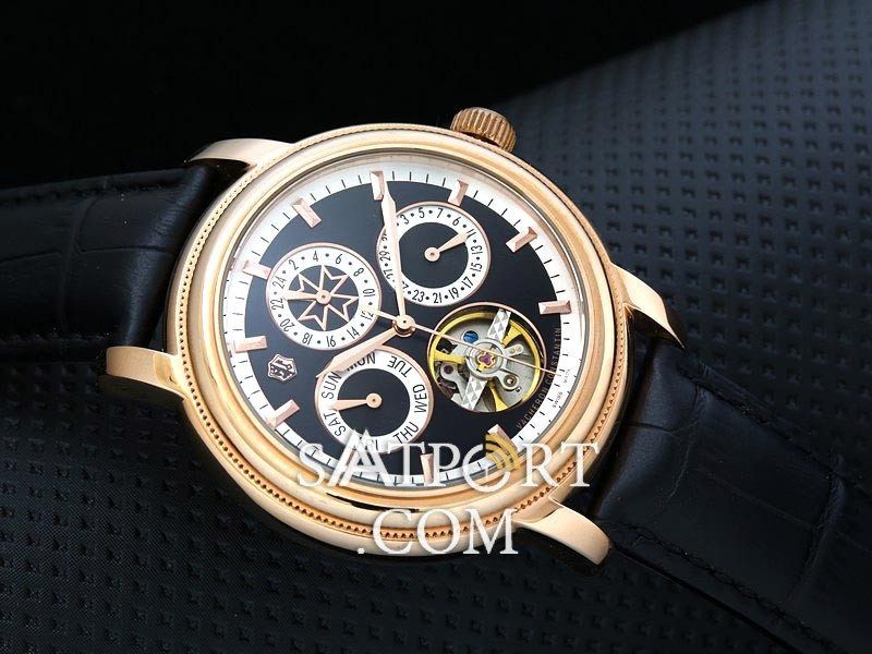 Vacheron Constantin Gold Tourbillon Siyah SP12