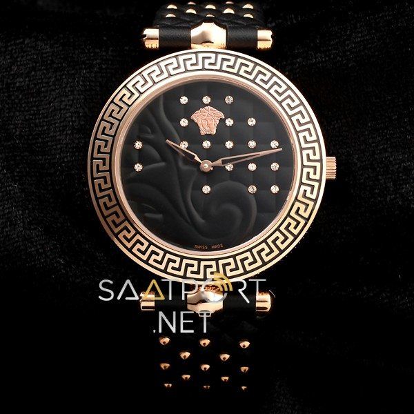 Versace VRSCVK7030013 Siyah Gold Lüks Şaheser