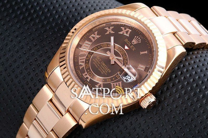 Rolex Sky-Dweller 326935 RoseGold Otomatik