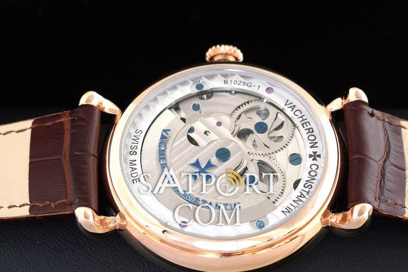 Vacheron Constantin Skeleton Gold Beyaz Kadran S22