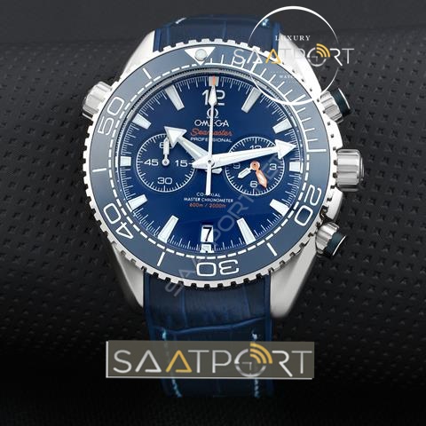 Omega Seamaster Mavi Cronometreli Pilli Saat