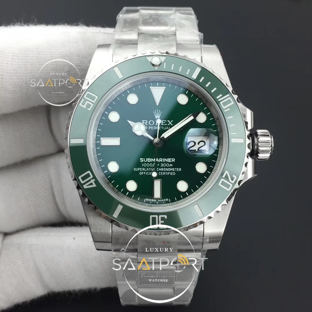 Rolex Submariner 116610 LV Green Ceramic V8 316F Steel 1-1 Noob Best Edition SA3135