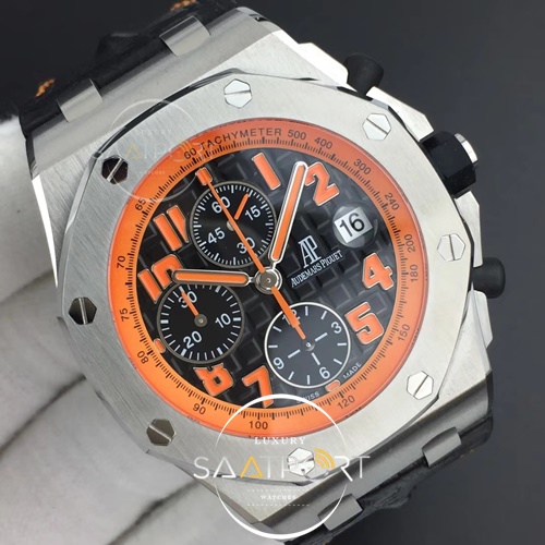 Royal Oak Offshore JF 1-1 Best Edition Volcano on Black Leather Strap A3126 V2