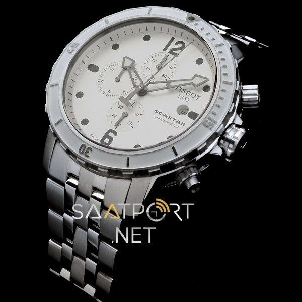 Tissot Seastar Beyaz Chronograph