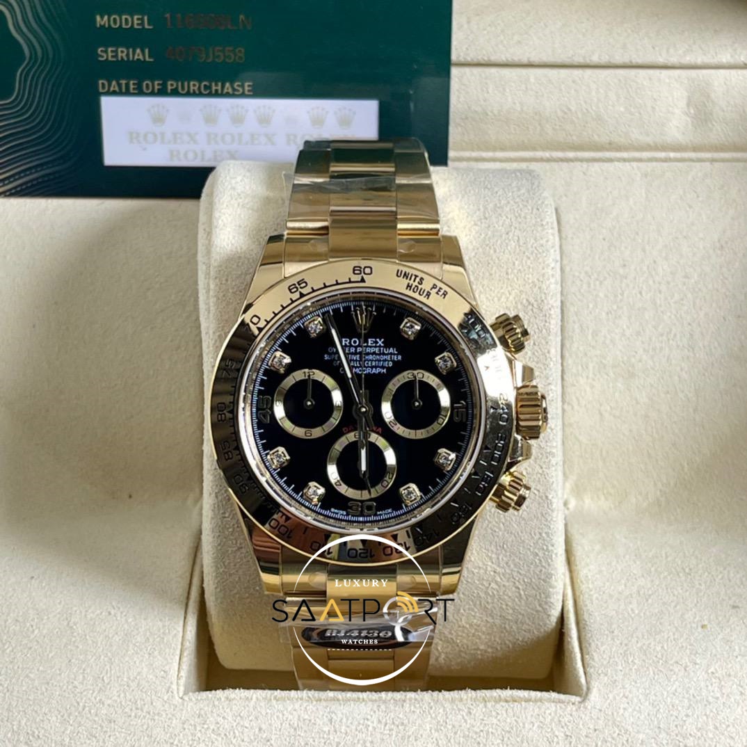 Rolex Eta Saat Daytona 116508 BT Factory 4130 Mekanizma