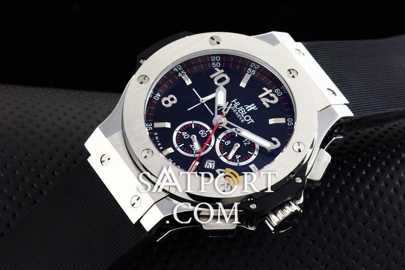 HubLot Big Bang Silver Chronograph II