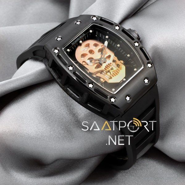 Richard Mille Skull Pvd Otomatik