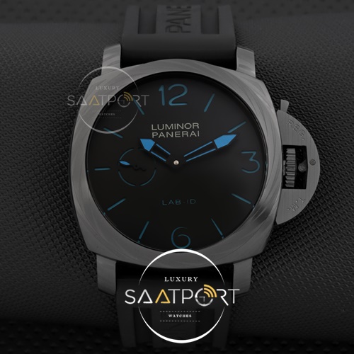 Panerai Collection Pvd Kaplama 42 mm Silikon kordon