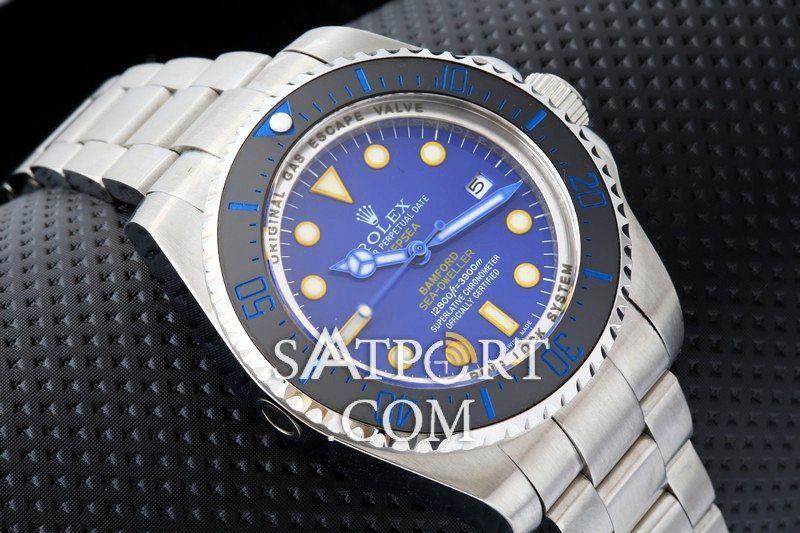 Rolex Sea Dweller Deep Bamford Mavi Otomatik