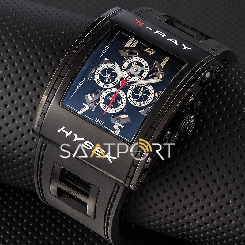 Jorg Hysek X-Ray Silver Chronograph Siyah II