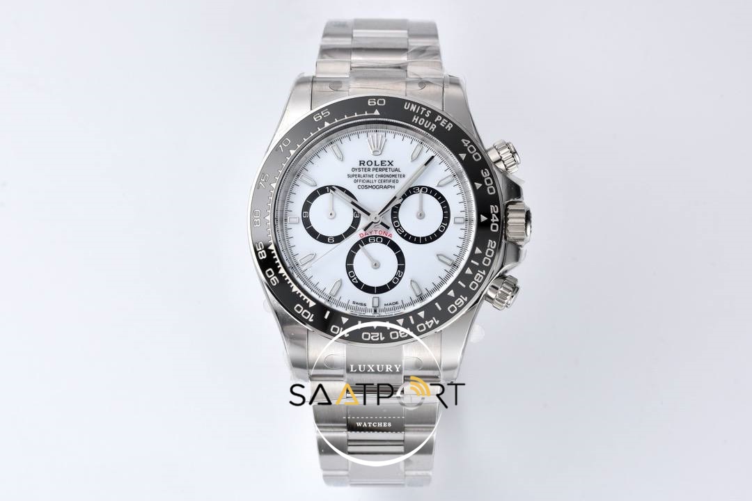 Rolex Daytona 4131 Yeni Mekanizma 126500 Chronograph 40mm Clean F. Super Clone ETA