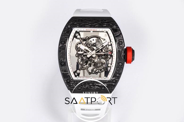 Richard Mille RM055 Skeleton Kadran Carbon Kasa