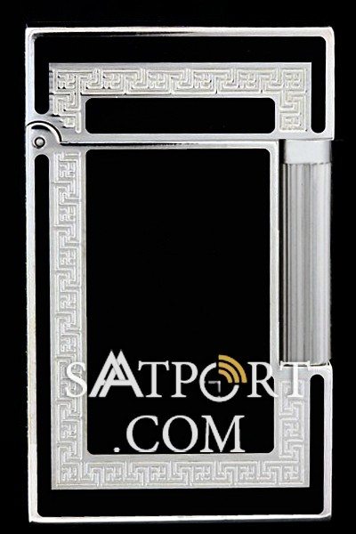 S.T. Dupont Perspective Silver Lighter