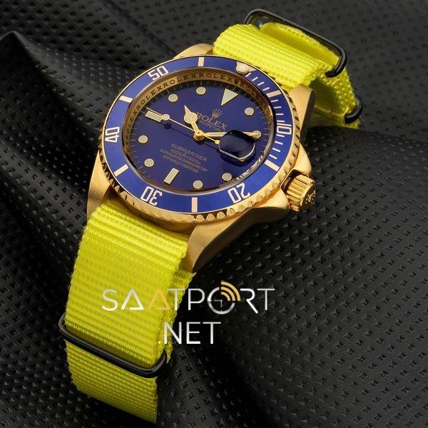 Rolex Submariner Natoband Otomatik