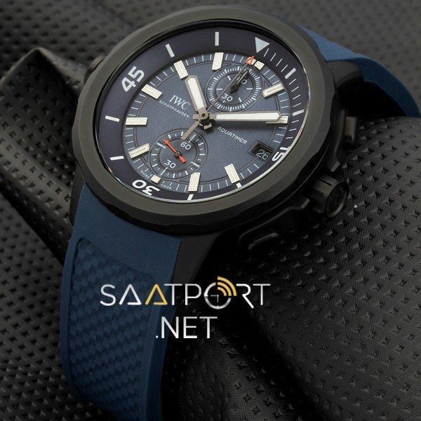 IWC Aquatimer Chronograph Lacivert