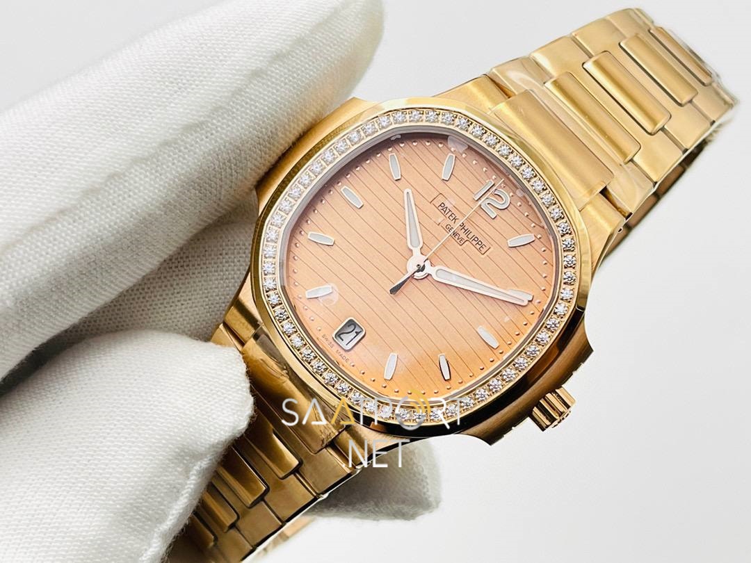 Patek Philippe Nautilus 7118/1200R-001 Rose Gold 37mm Bayan saatİ