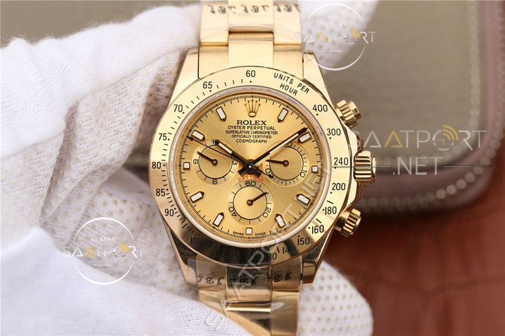 ROLEX Cosmograph Daytona Gold Dial 18K