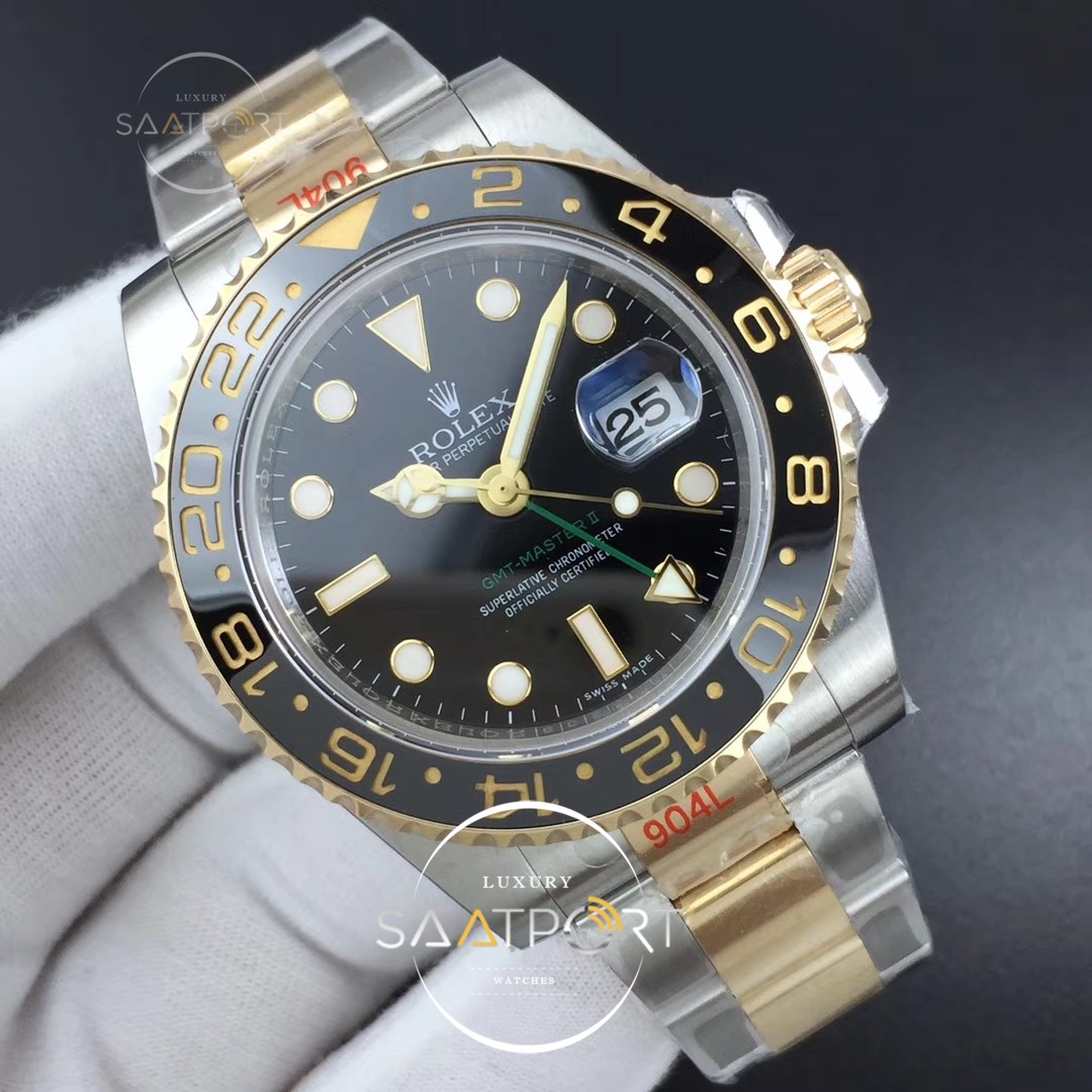 Rolex GMT-Master II 116713 904L Steel GMF Best Edition 3186 ETA