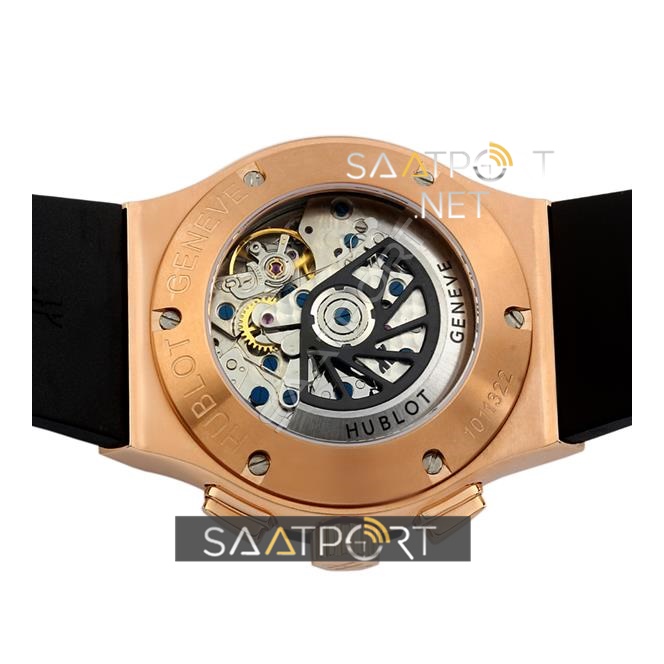 Hublot  Eta Saat King Rose Gold Classic Fusion Chronograph