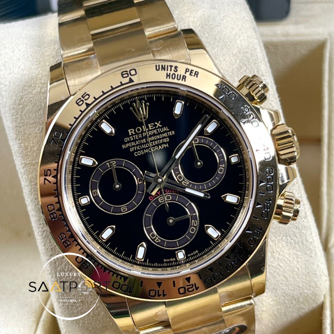 Rolex Eta Saat 116528 Daytona BT Factory 4130 Mekanizma