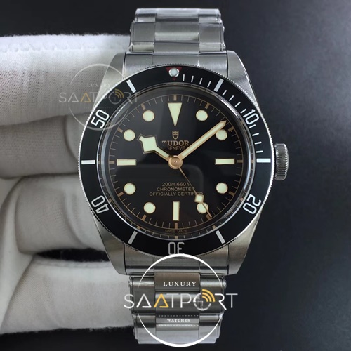 TUDOR Heritage Black Bay Black ZF 1-1 Best Edition on Bracelet  2836 V5